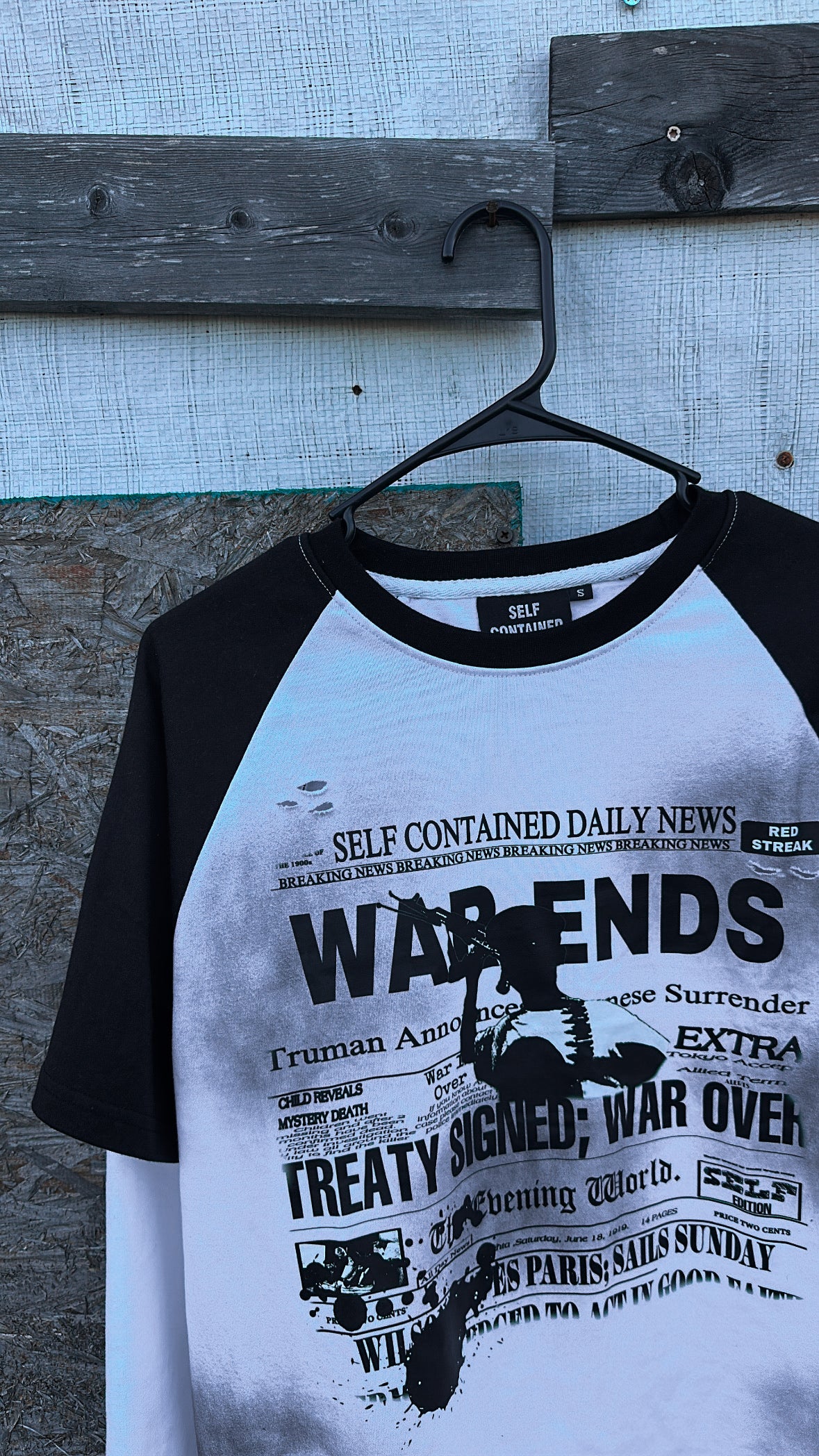 War Ends Double Layer Tee (ON HAND)