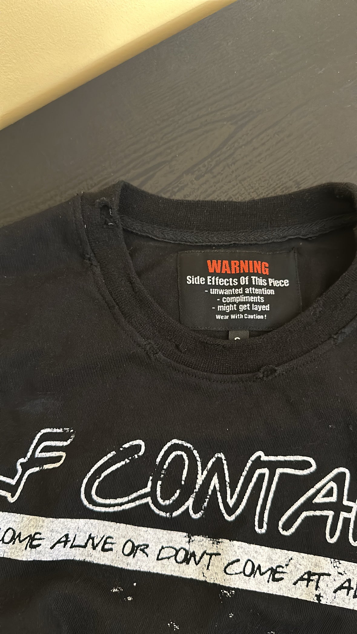 Lost boys distressed tee (On hand Premade)