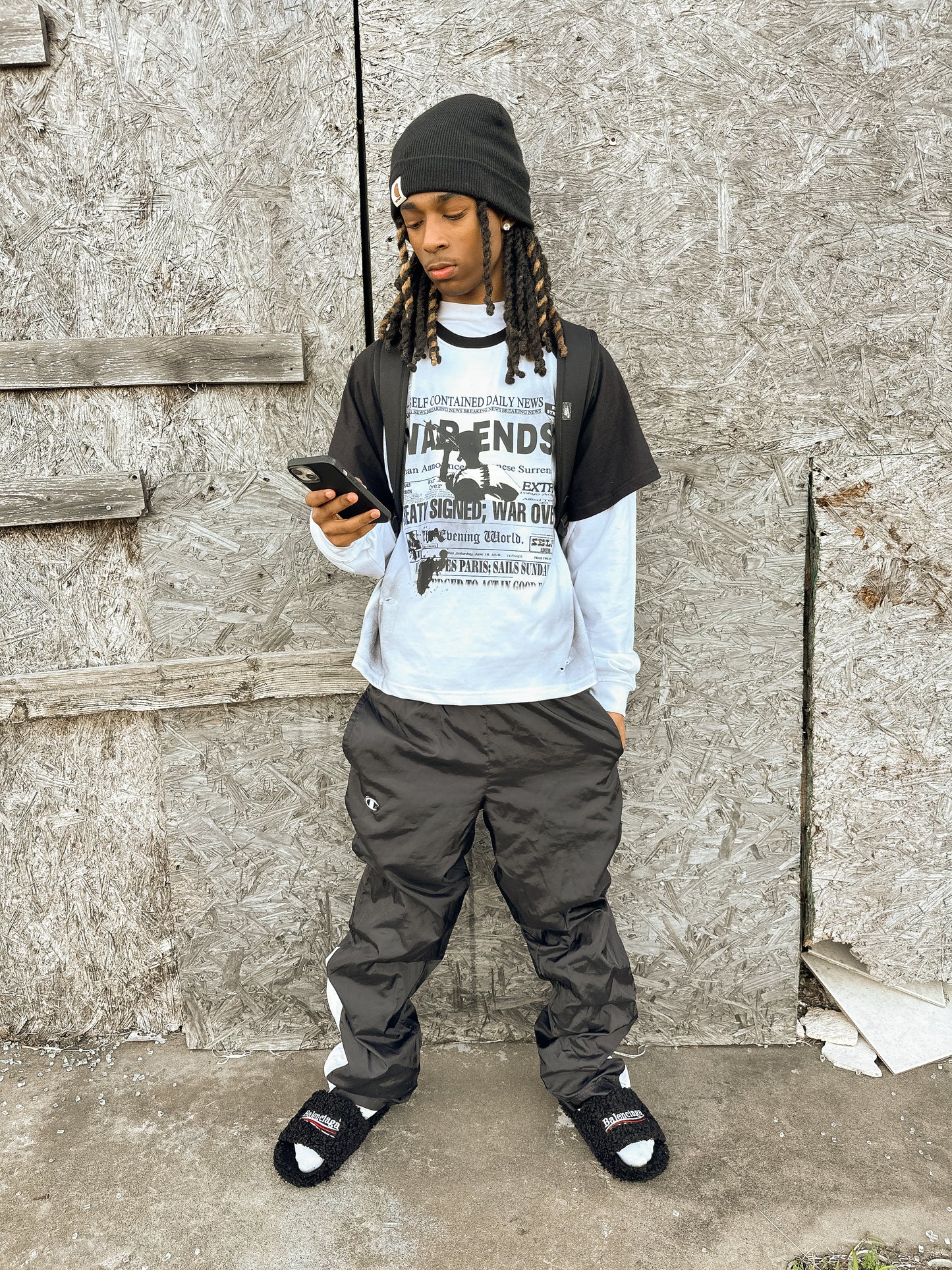 War Ends Double Layer Tee (ON HAND)